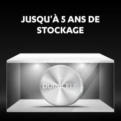 Gifi Pile^Pile Duracell alcaline SPE LR44 1,5Volts, 76A/A76/V13GA - Lot de 2