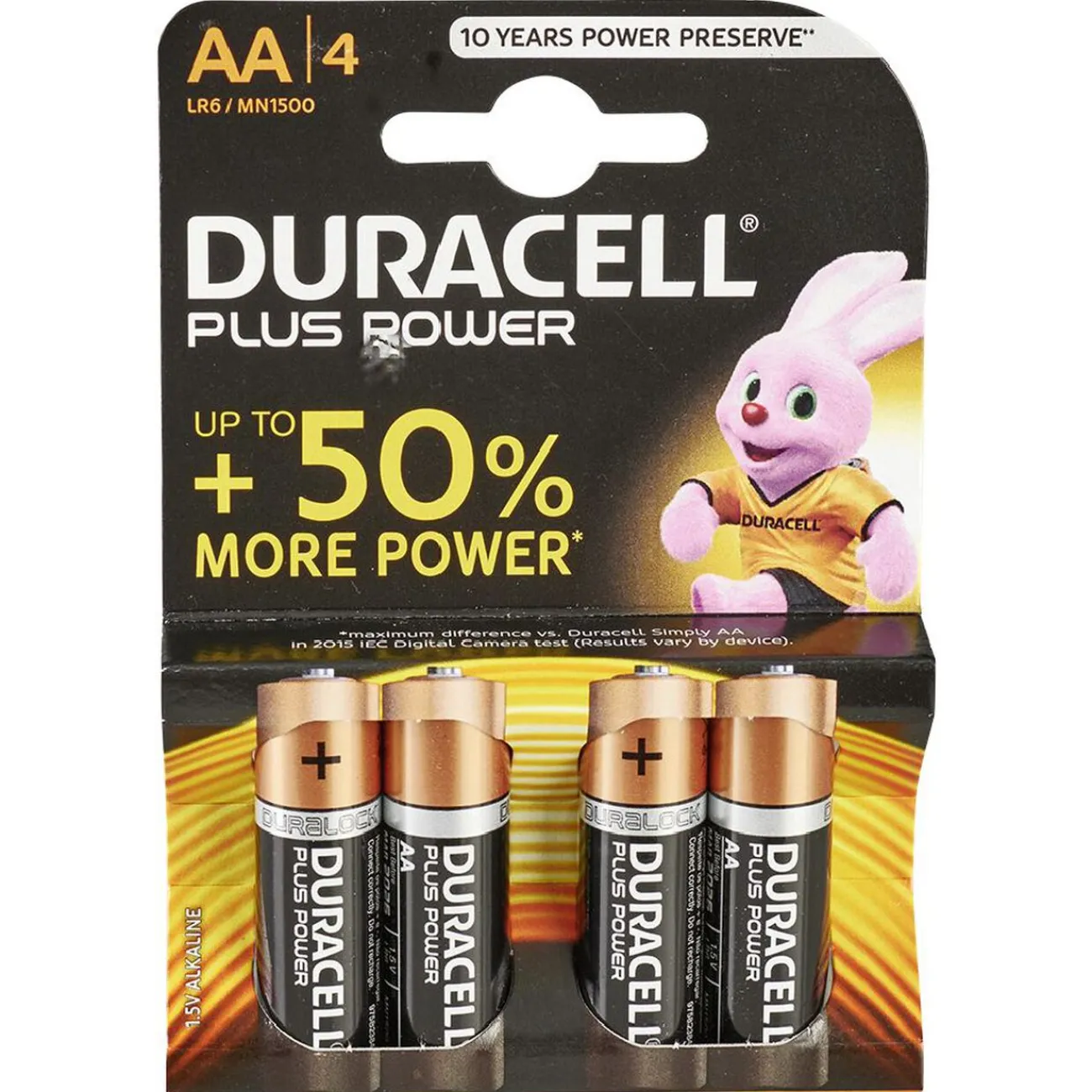 Gifi Pile^Pile duracell alka plus aa x4