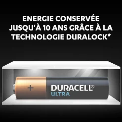 Gifi Pile^Pile Duracell Ultra alcaline AAA 1,5 Volts, LR03 - Lot de 8