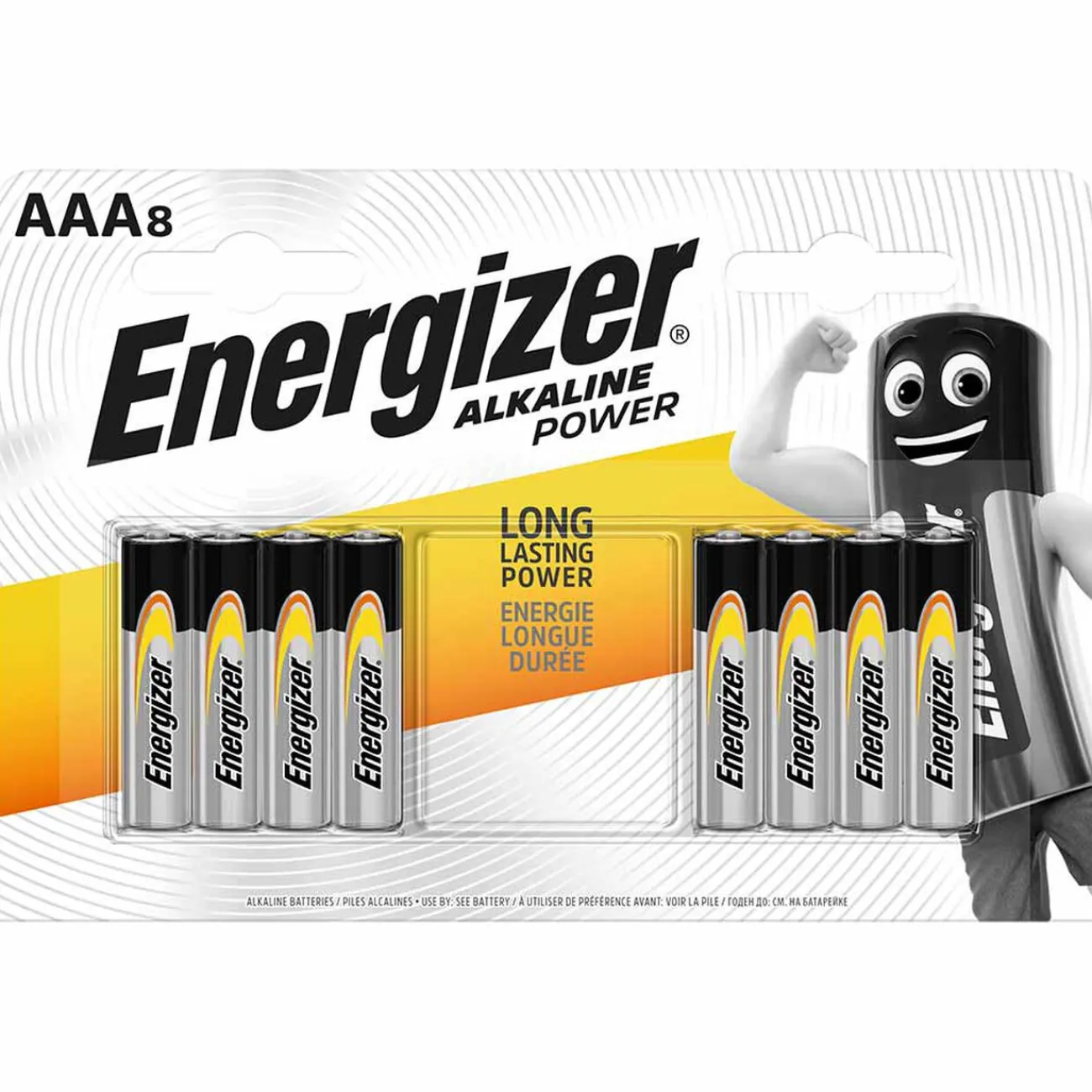 Gifi Pile^Pile Energizer LR03 type AAA x 8