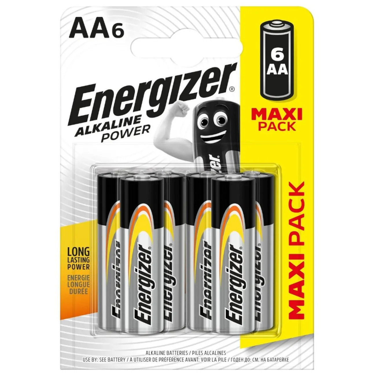 Gifi Pile^Pile Energizer LR06 type AA x6
