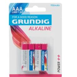 Gifi Outils Bricolage^Pile LR03 Grundig x4