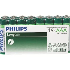Gifi Pile^Pile Philips 1,5V LR3 AAA x16