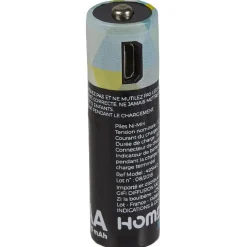 Gifi Pile^Pile rechargeable USB x4