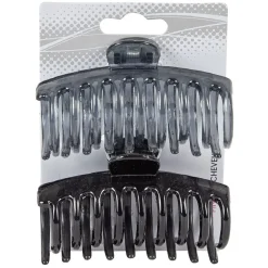 Gifi Beauté^Pince à cheveux crabe noir x2