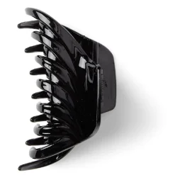 Gifi Beauté^Pince à cheveux effet papillon plastique noir brillant 9cm