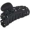 Gifi Beauté^Pince à cheveux en plastique noir mat