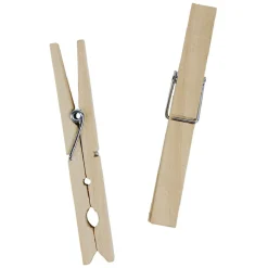 Gifi Entretien Du Linge|Pince à linge en bois x24