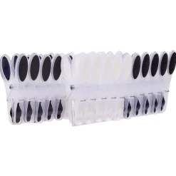 Gifi Entretien Du Linge|Pince à linge gris blanc x20