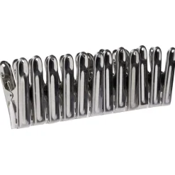 Gifi Entretien Du Linge|Pince à linge inox gris x20