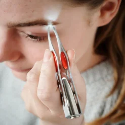 Gifi Beauté^Pince à épiler à led