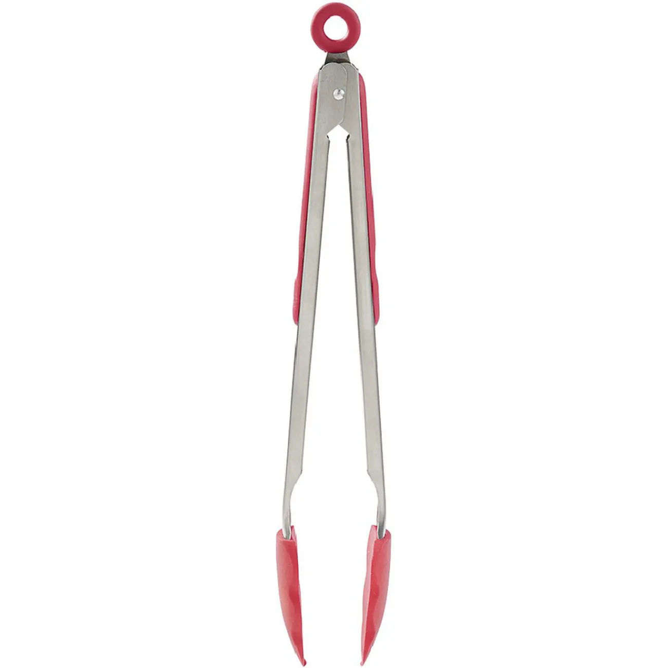 Gifi Pince à viande inox et silicone rouge