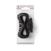 Gifi Beauté^Pince cheveux crabe noir mat noeud L9cm