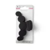 Gifi Beauté^Pince cheveux noir mat design arrondi L10cm