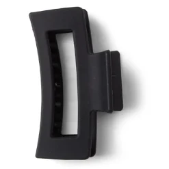 Gifi Beauté^Pince cheveux noir mat rectangulaire L9cm