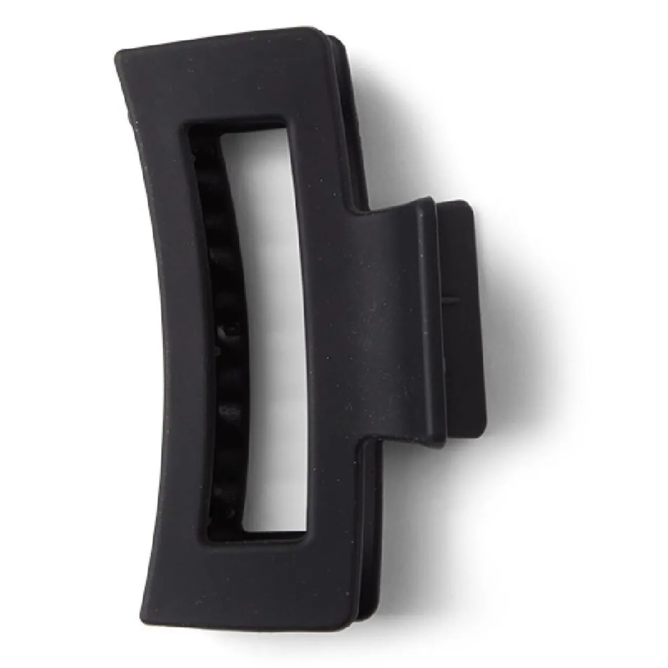 Gifi Beauté^Pince cheveux noir mat rectangulaire L9cm