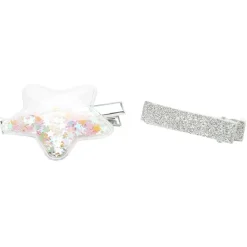 Gifi Beauté^Pince crocodile décor pailleté x2