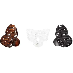 Gifi Beauté^Pince crocodile design papillon L.6 cm x3