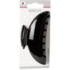 Gifi Beauté^Pince crocodile noir brillant L.11 cm