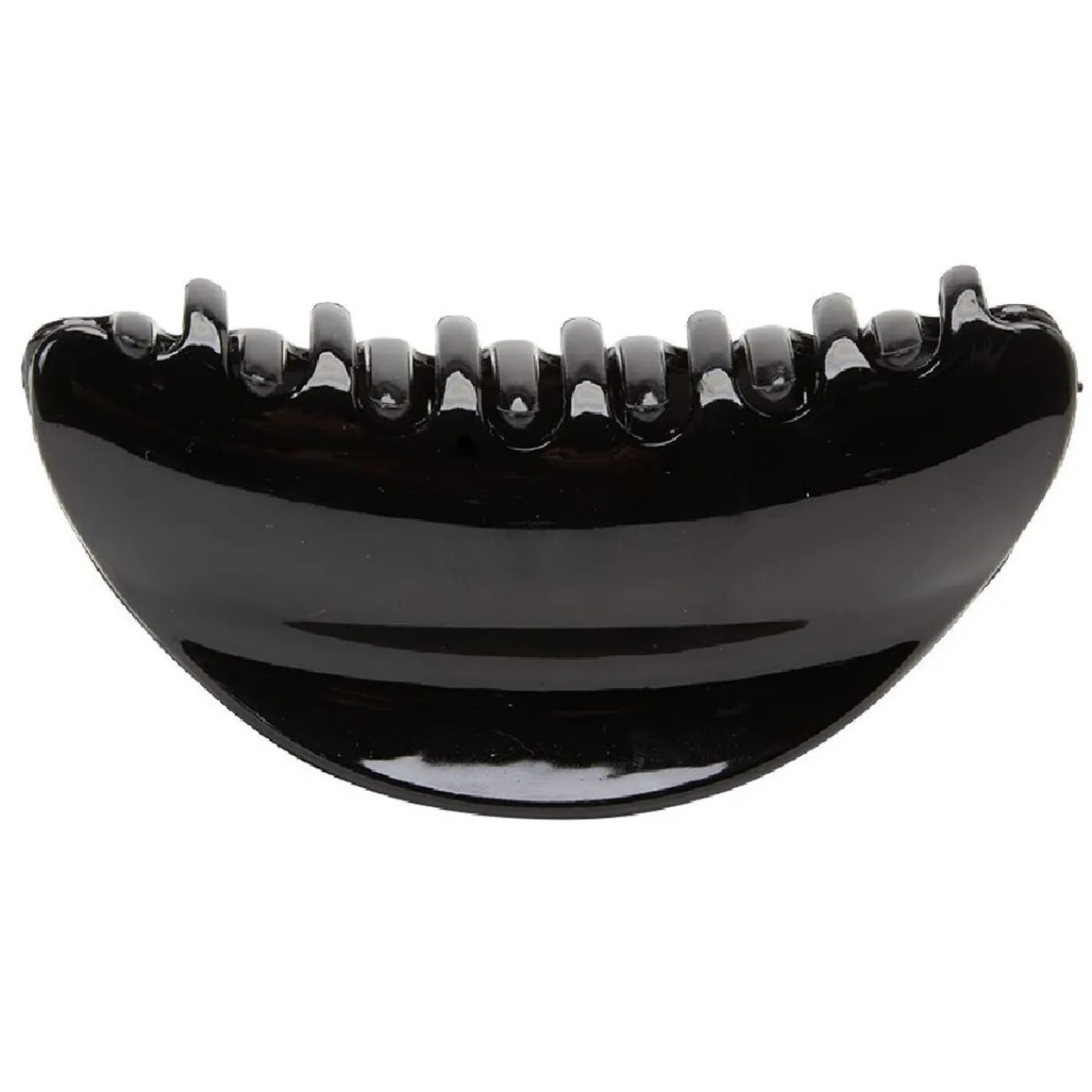 Gifi Beauté^Pince crocodile noir brillant L.11 cm