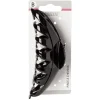 Gifi Beauté^Pince crocodile noir brillant L.13 cm