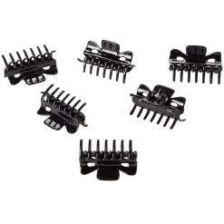 Gifi Beauté^Pince crocodile noir brillant L.4 cm x4