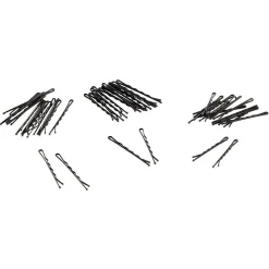 Gifi Beauté^Pince guiche métal noir L.6,5/5,5/4,5 cm x45