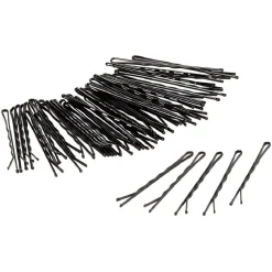 Gifi Beauté^Pince guiche métal noir L.6,5 cm x50