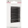 Gifi Beauté^Pince guiche métal noir L.6,5/5,5/4,5 cm x50