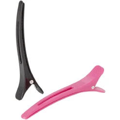 Gifi Beauté^Pince Ibis métal noir rose L9 cm x2