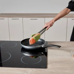 Gifi Pince spatule 2 en 1 inox silicone vert