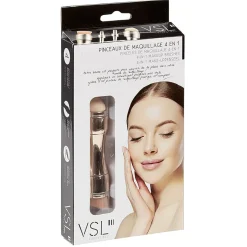 Gifi Beauté^Pinceau à maquillage 4en1