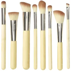 Gifi Beauté^Pinceau de maquillage en bambou x8