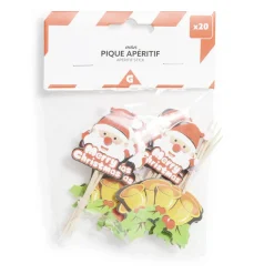 Gifi Pique apéritif Noël x20