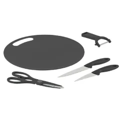 Gifi Planche à découper + 4 ustensiles de cuisine