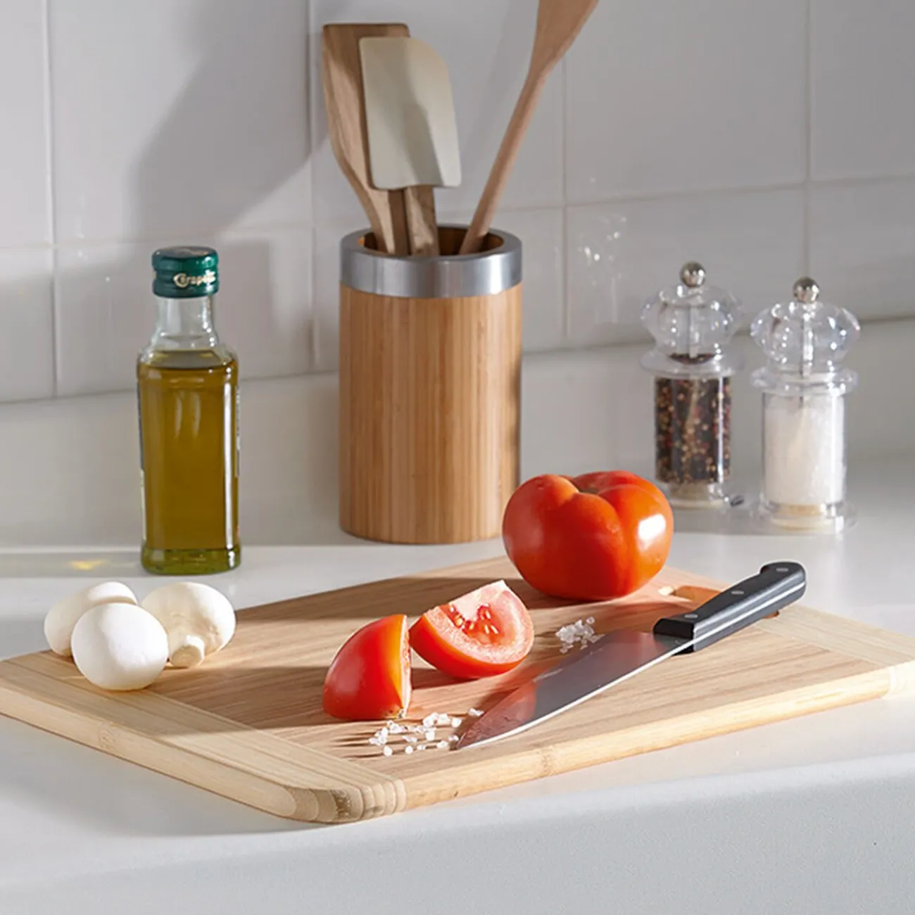 Gifi Planche à découper bambou