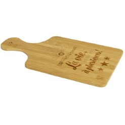Gifi Planche à découper bambou L'apéritif c'est comme la vie 33x18,5cm