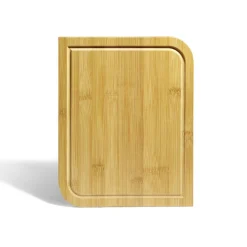 Gifi Planche à découper bambou naturel 30x24x1,2cm