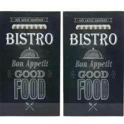 Gifi Planche à découper cache plaque Bistro x2