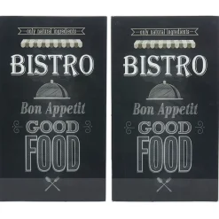 Gifi Planche à découper cache plaque en verre x2