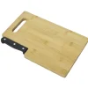 Gifi Planche à découper en bambou avec couteau