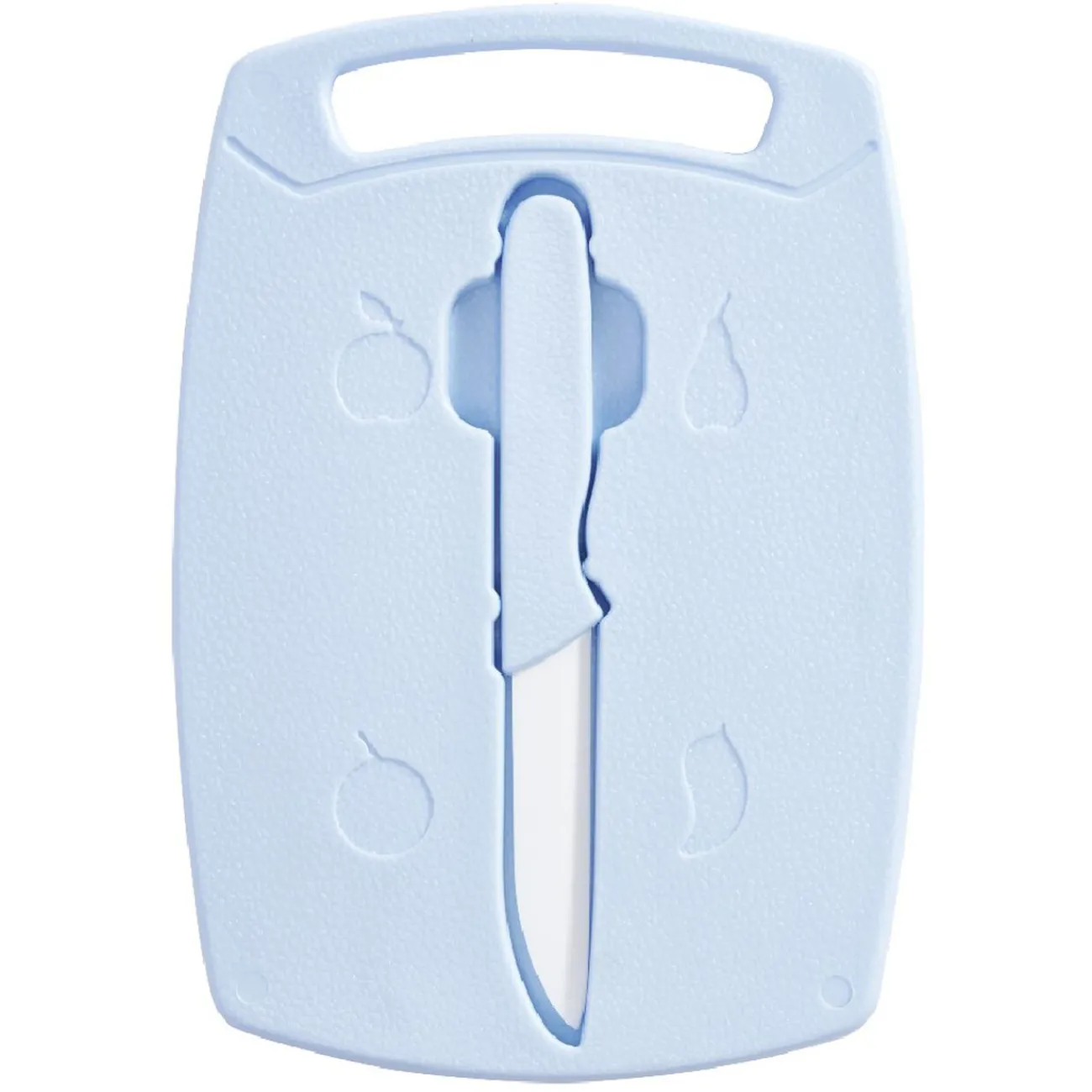 Gifi Planche à découper et couteau 2 en 1