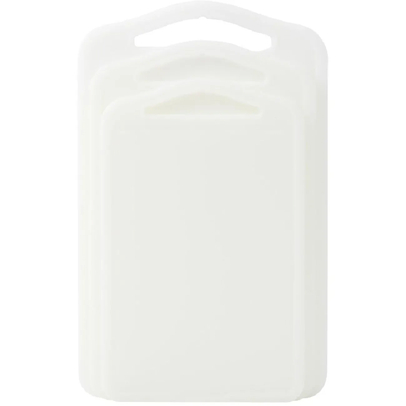 Gifi Planche à découper polypropylène blanc x3