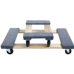 Gifi Aménagement Atelier^Planche de déménagement à roulettes x2