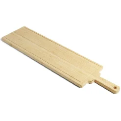 Gifi Planche de presentation et à découper en bambou 75x19,5xH1,8cm