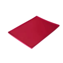 Gifi Plaque de cuisson en silicone rose