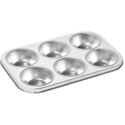 Gifi Plaque pour 6 muffins en métal