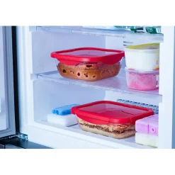 Gifi Plat à four avec couvercle hermétique Ô Cuisine 24x18 cm