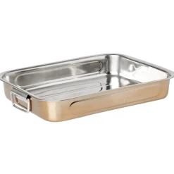 Gifi Plat à four effet cuivre