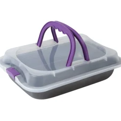 Gifi Plat à four et couvercle avec anses